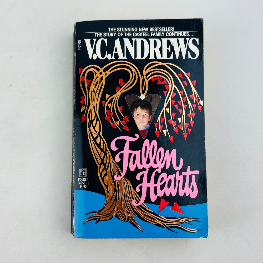 Fallen Hearts V.C. Andrews Keyhole Paperback 1988 First Printing Casteel‎ Series